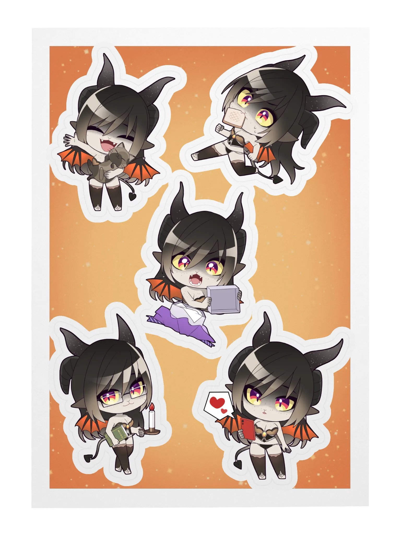 Chibi Prens Sticker Sheet product image (3)
