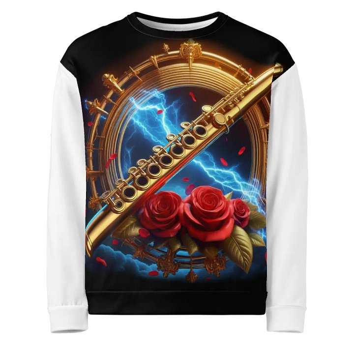 Electric Golden Flute Symphony - Unisex Sweatshirt #10 product image (1)
