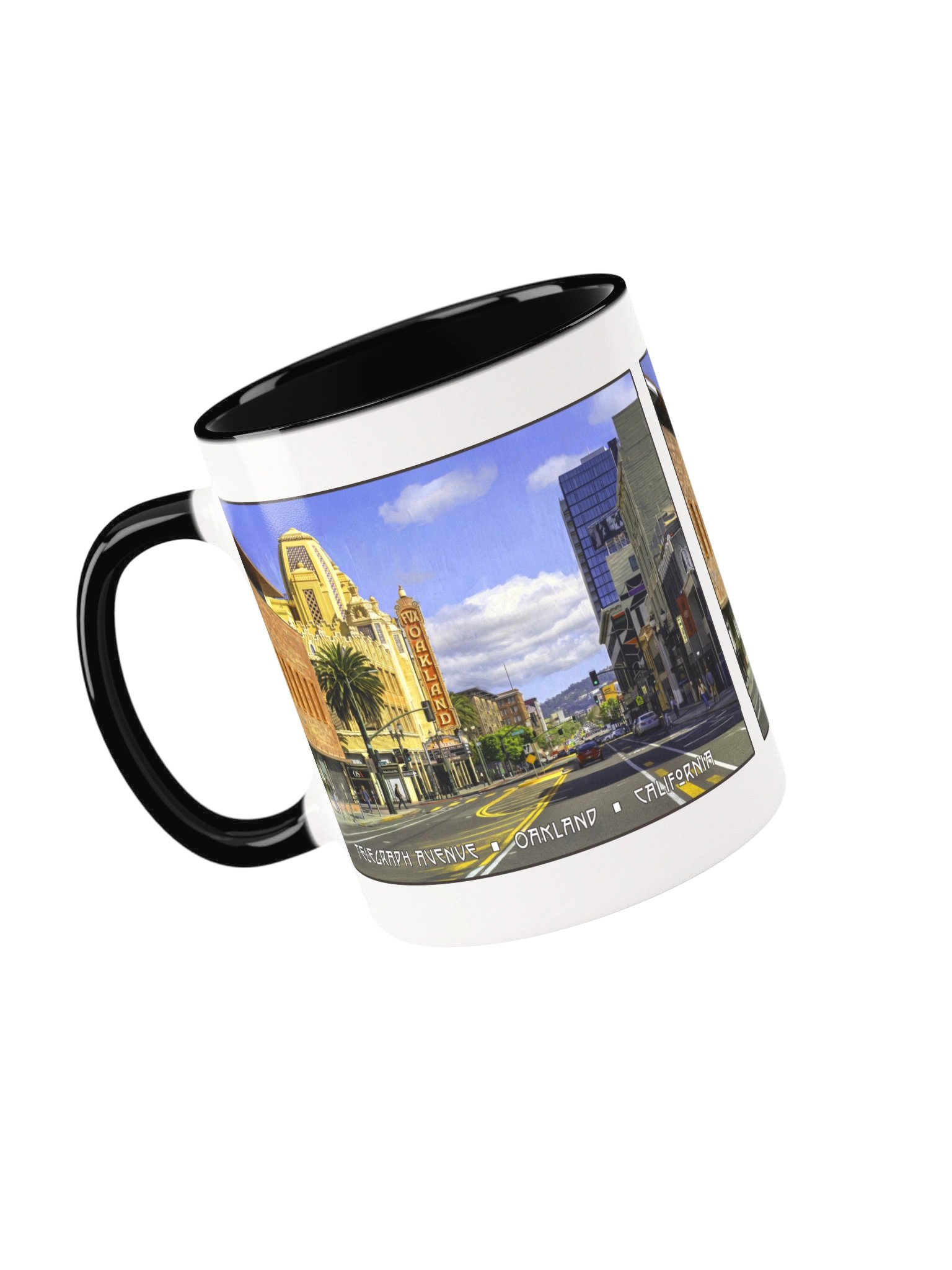 Oakland / Fox Theater / Telegraph Avenue - Two Tone Mug product image (29)