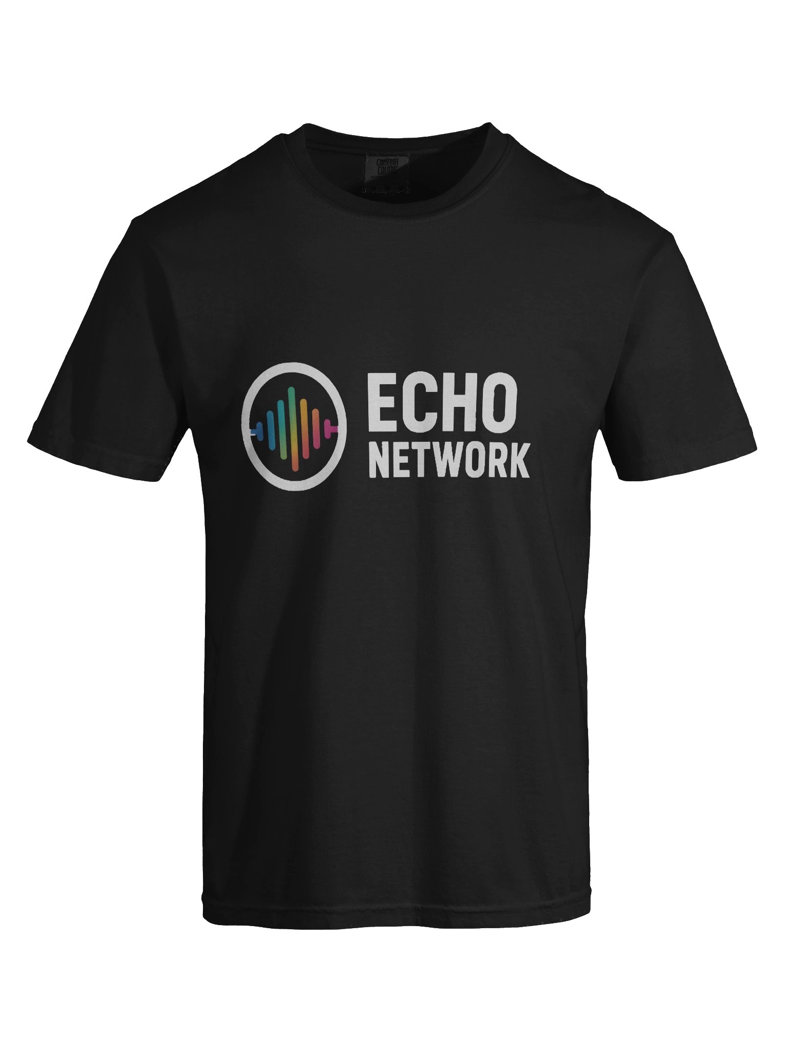 Echo Network “Frequency” Black Tee product image (7)