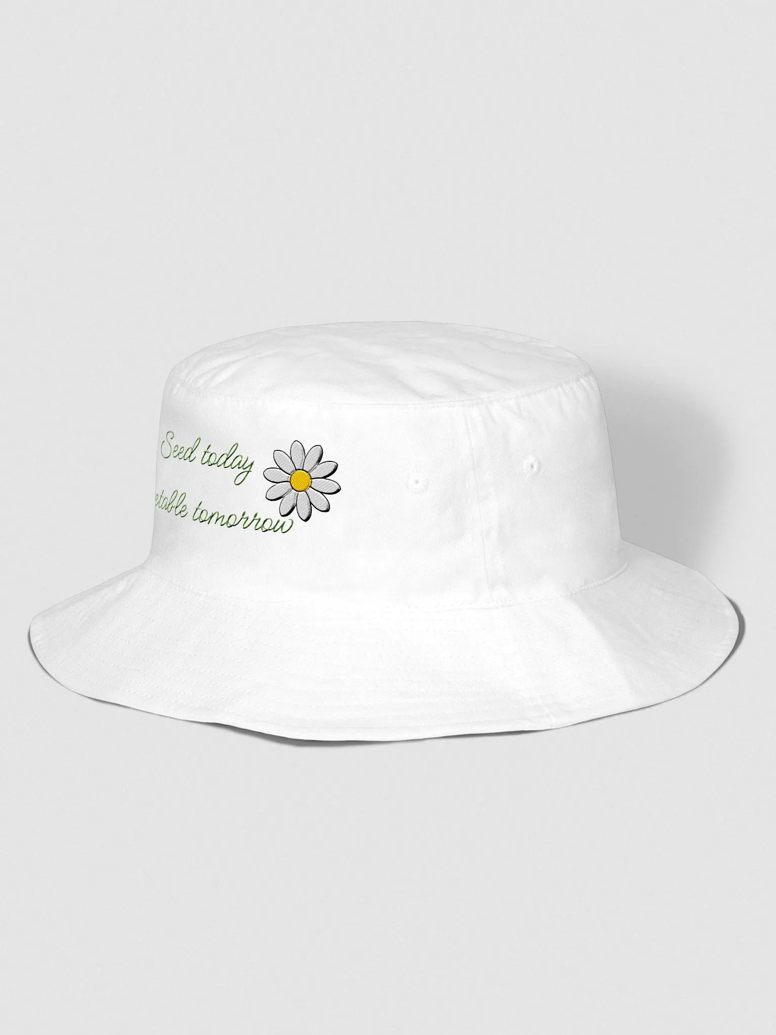 Seed today, vegetable tomorrow daisy hat product image (2)