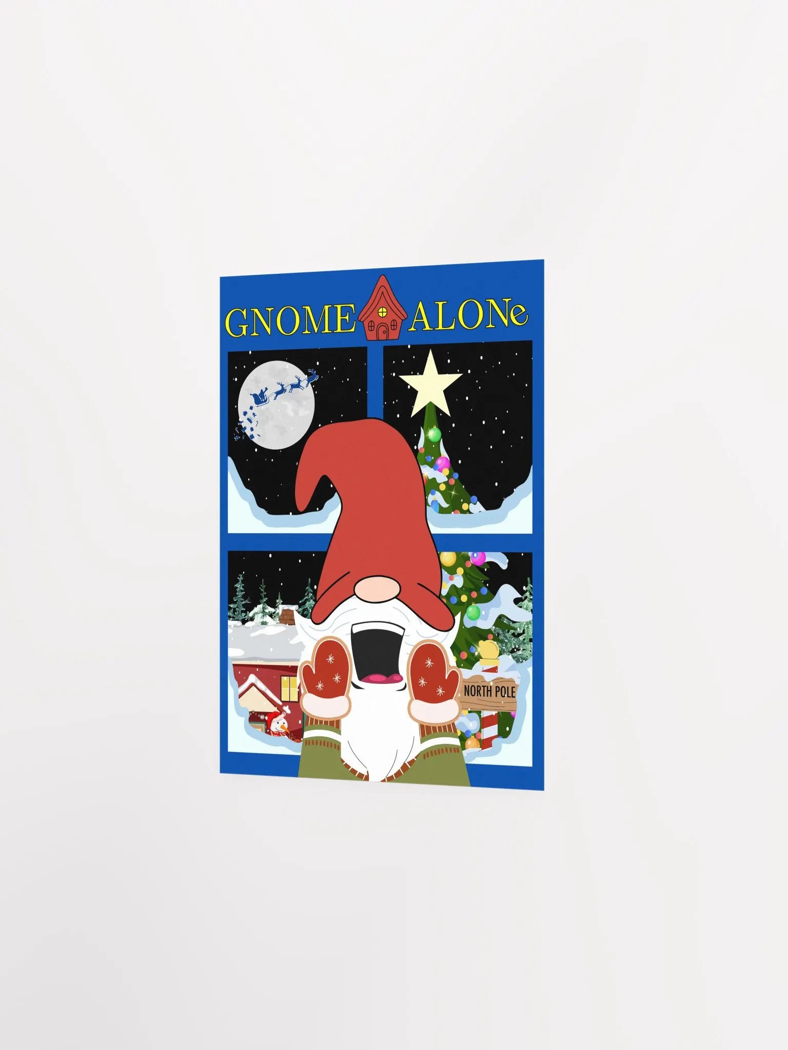 GNOME ALONE - POSTER product image (2)