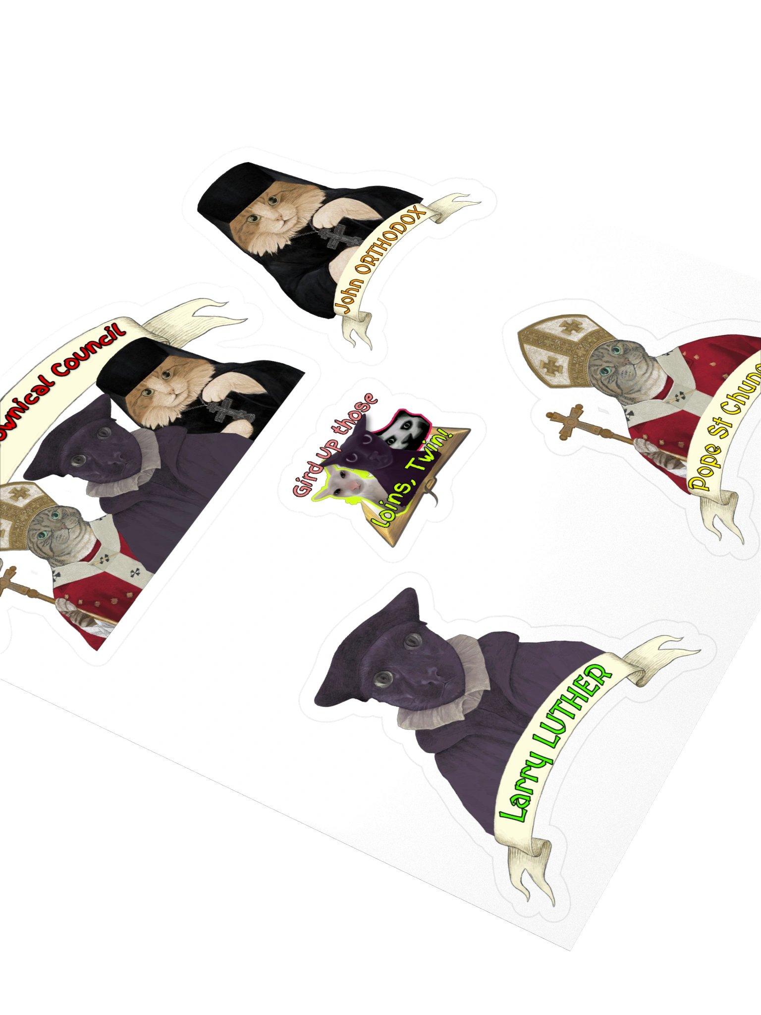 The Ecumeownical sticker set! product image (3)