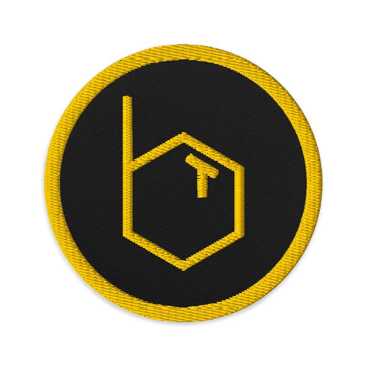 'BT' Logo Circle Patch product image (1)