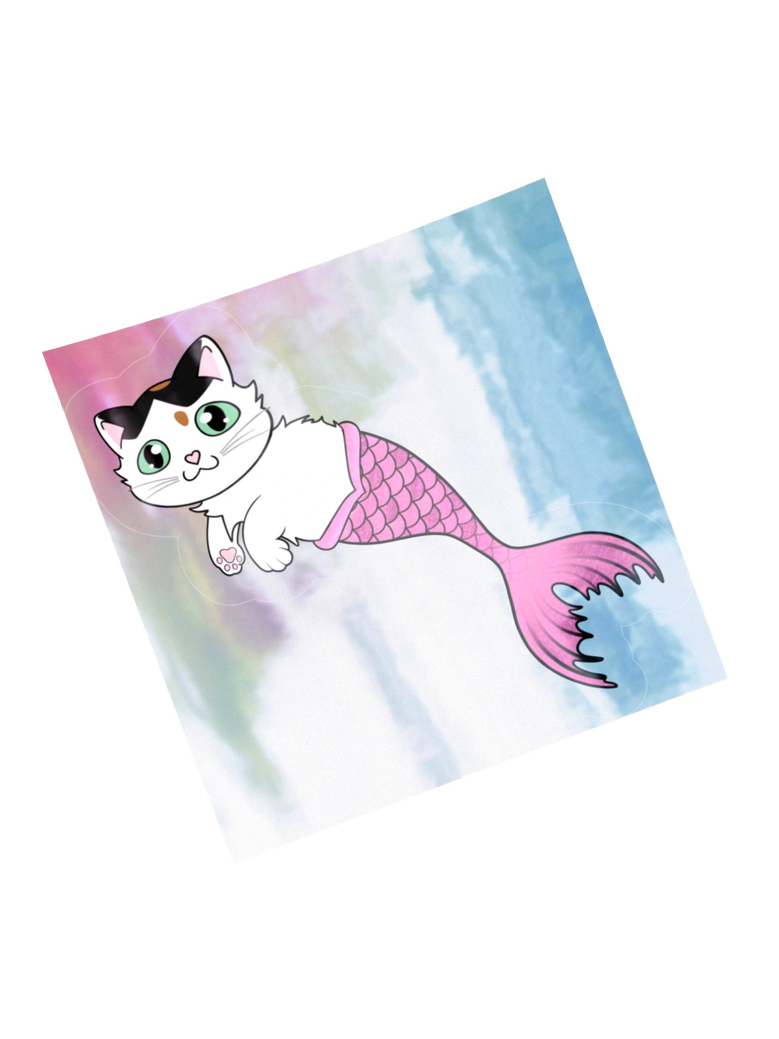 Ariel Mermaid Holographic Sticker product image (13)