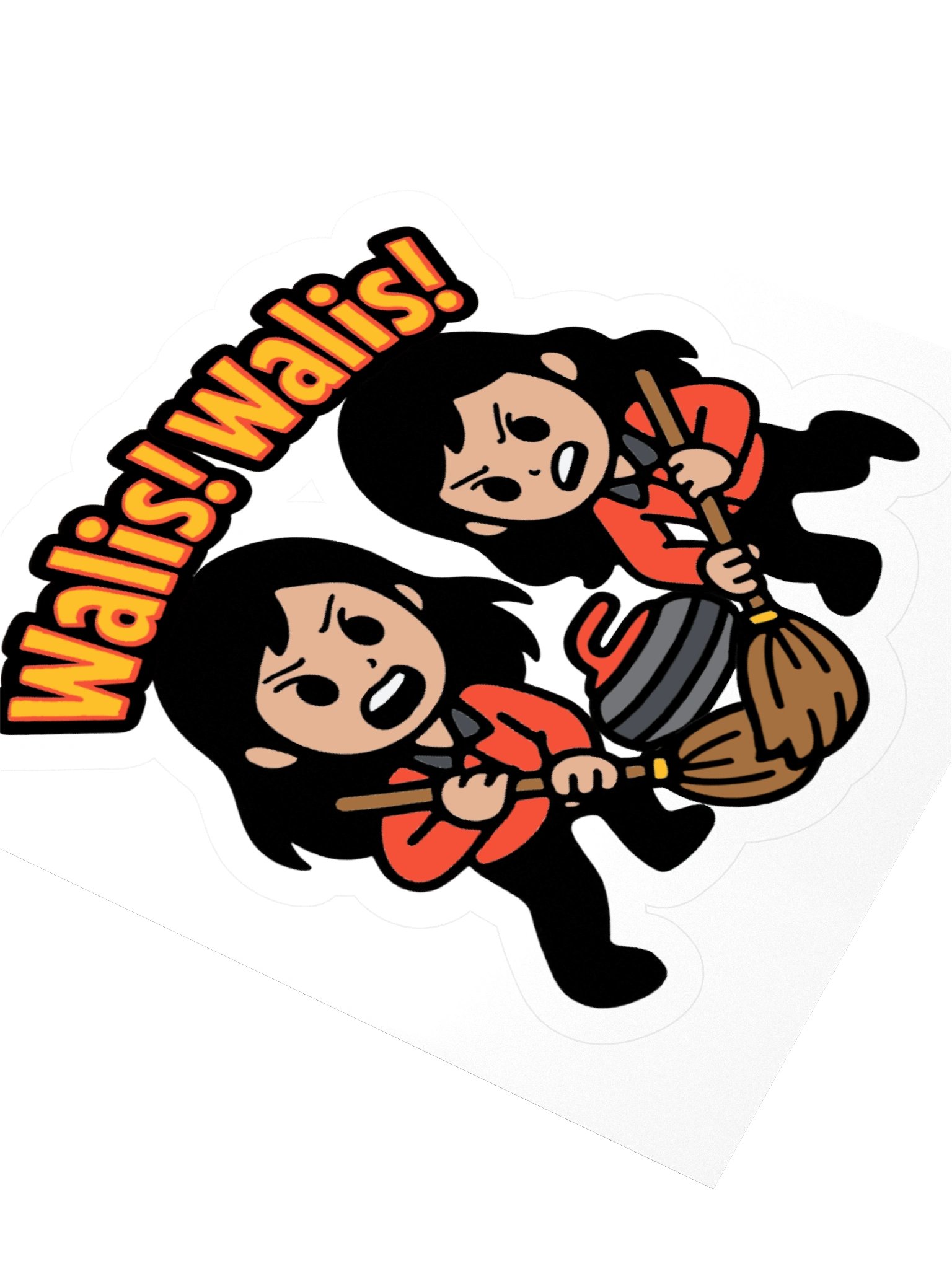 "Walis! Walis!" Sticker product image (2)