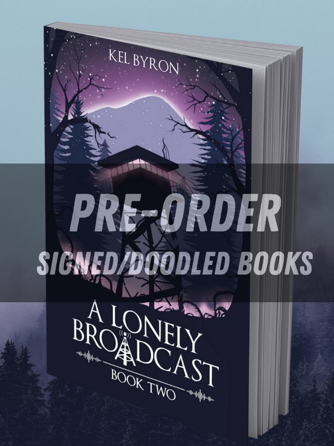 A Lonely Broadcast: Book Two SIGNED paperback product image (1)