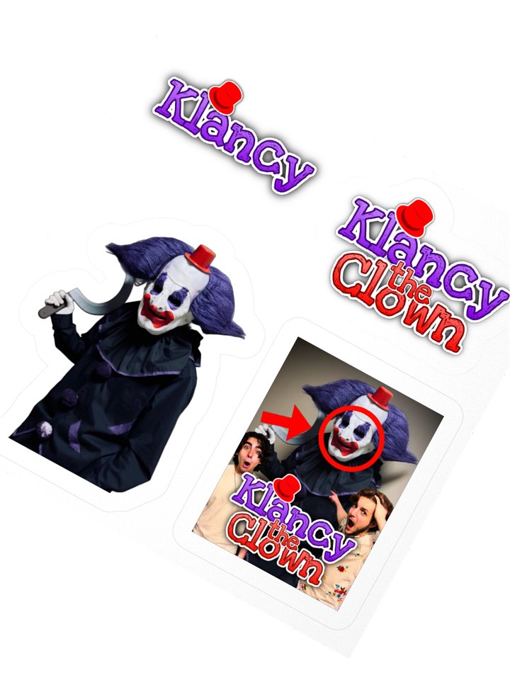 Klancy the Clown - Sticker Collection 2 product image (4)