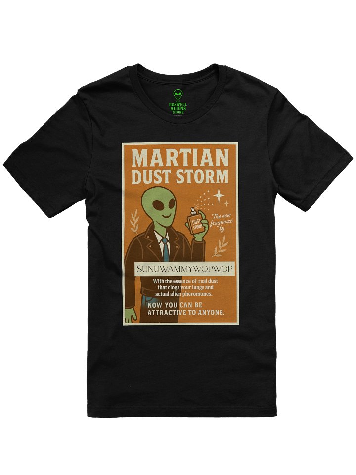 Martian Dust Storm Cologne: Sophisticated Gentleman T-Shirt product image (1)