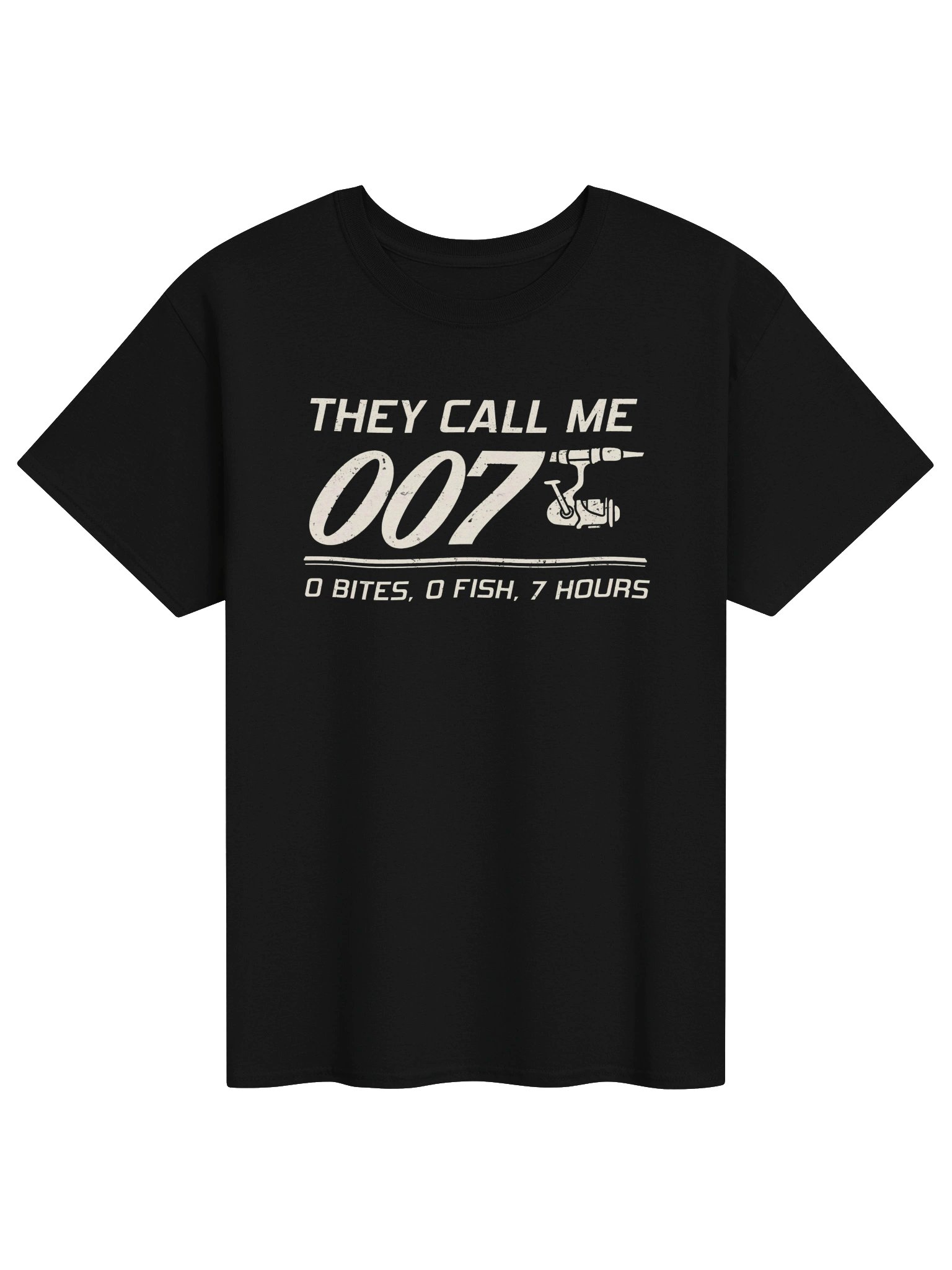 Funny Fishing Shirt – 0 Bites, 0 Fish, 7 Hours product image (1)