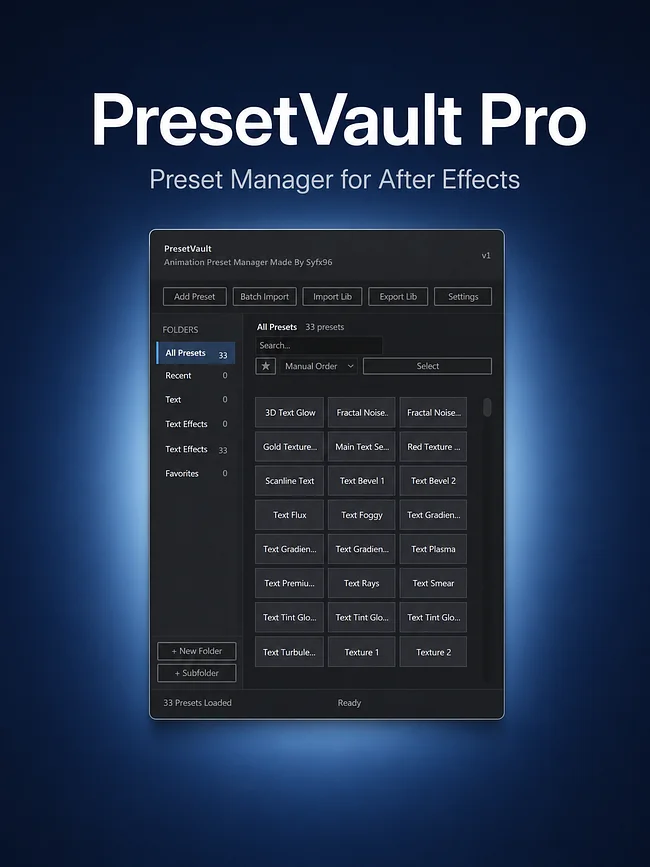 Paid Presets