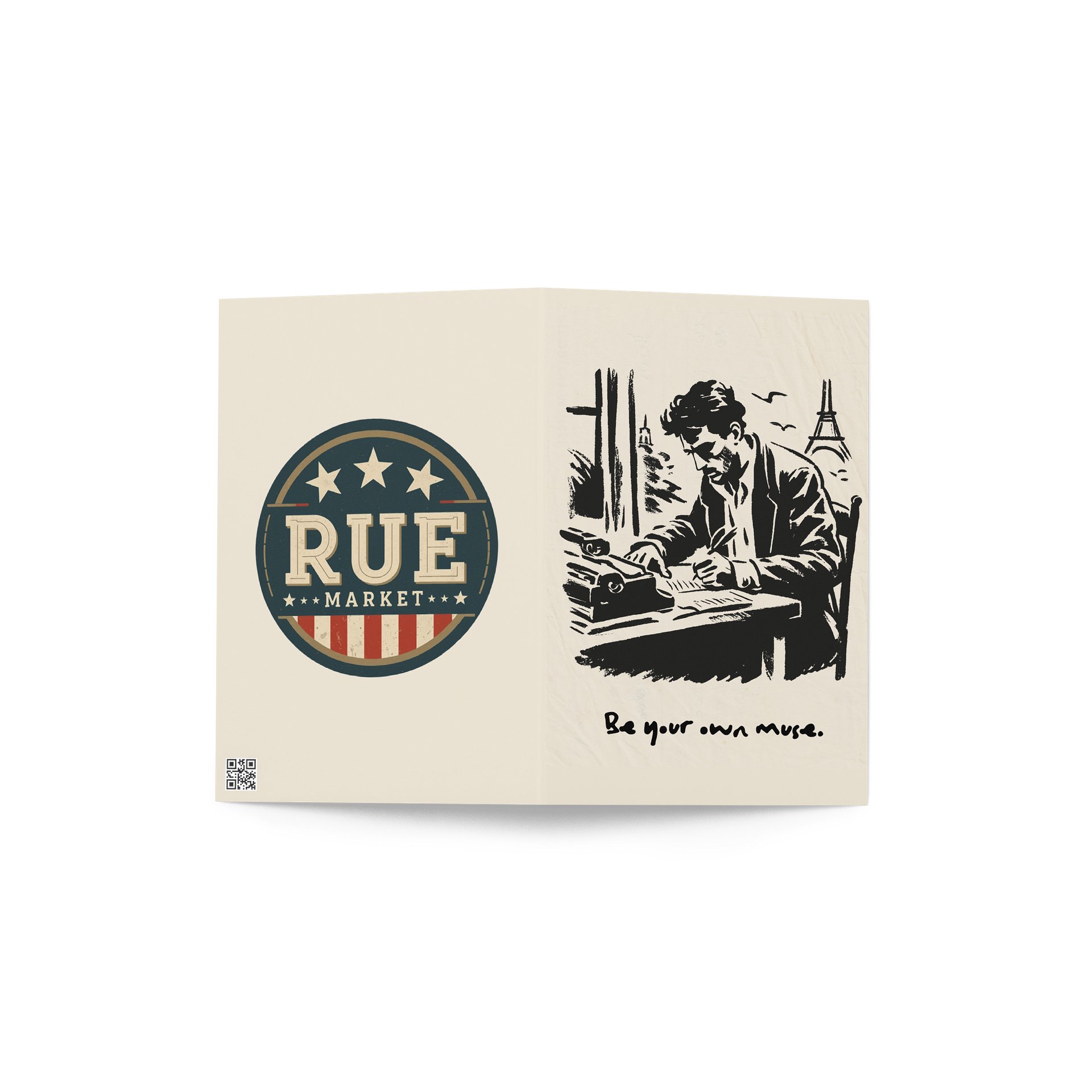 Be Your Own Muse Paris Greeting Card product image (4)
