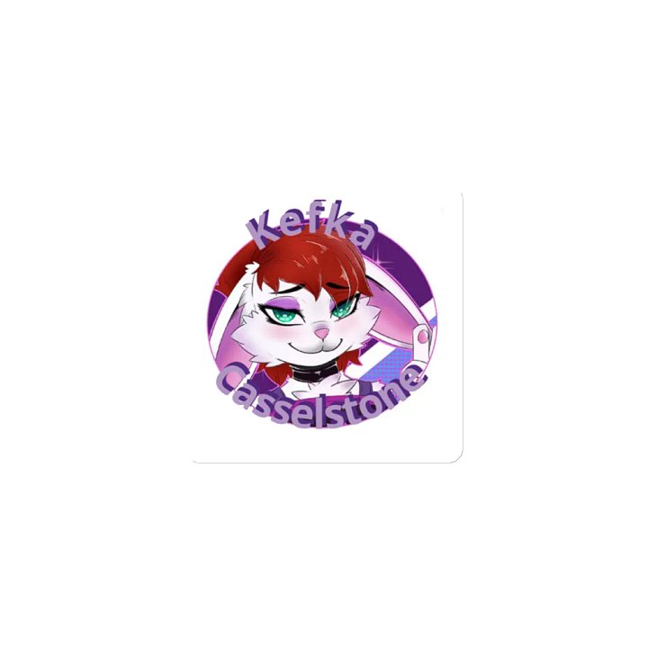 Kefka bunny Magnet product image (1)