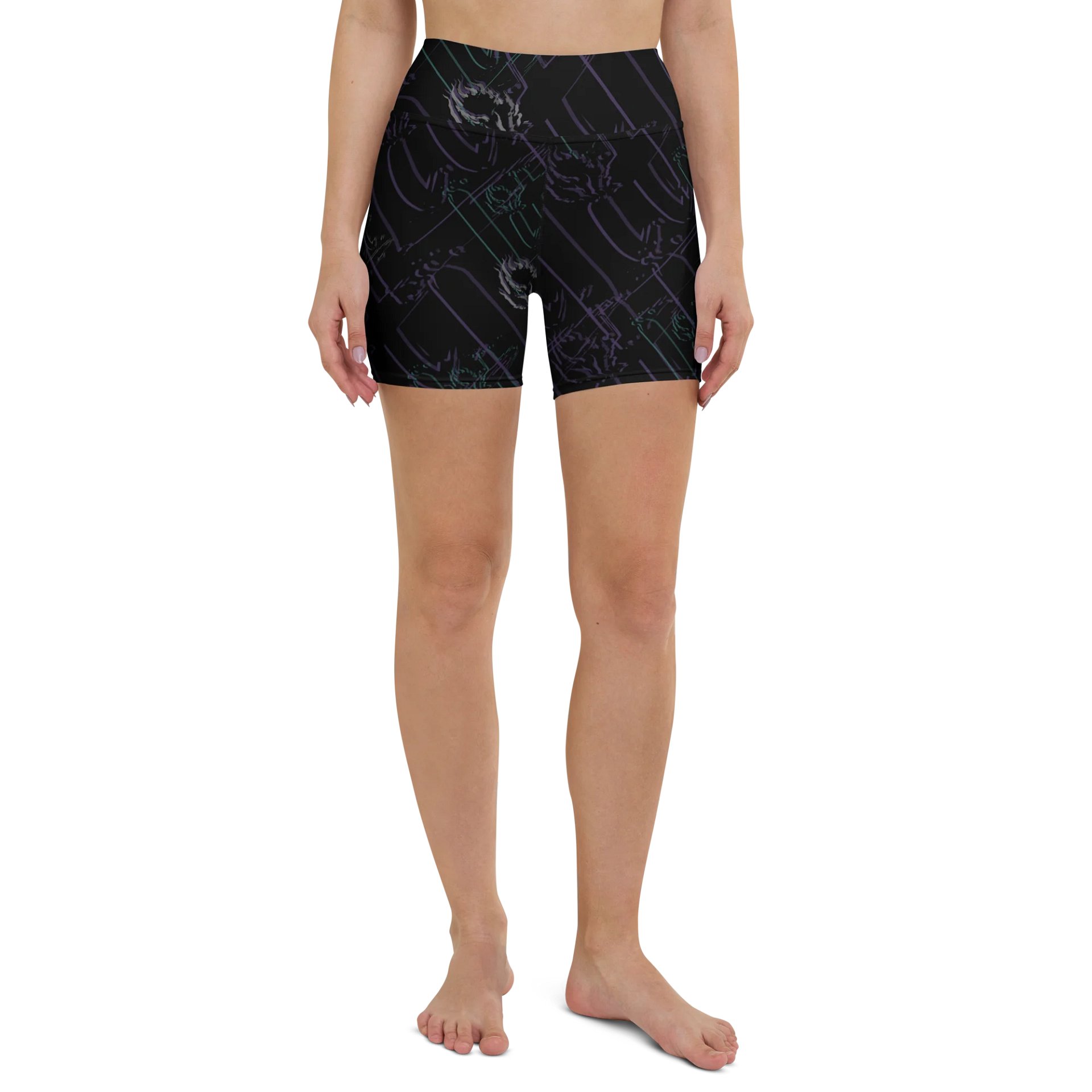 Get Lit Yoga Shorts product image (2)