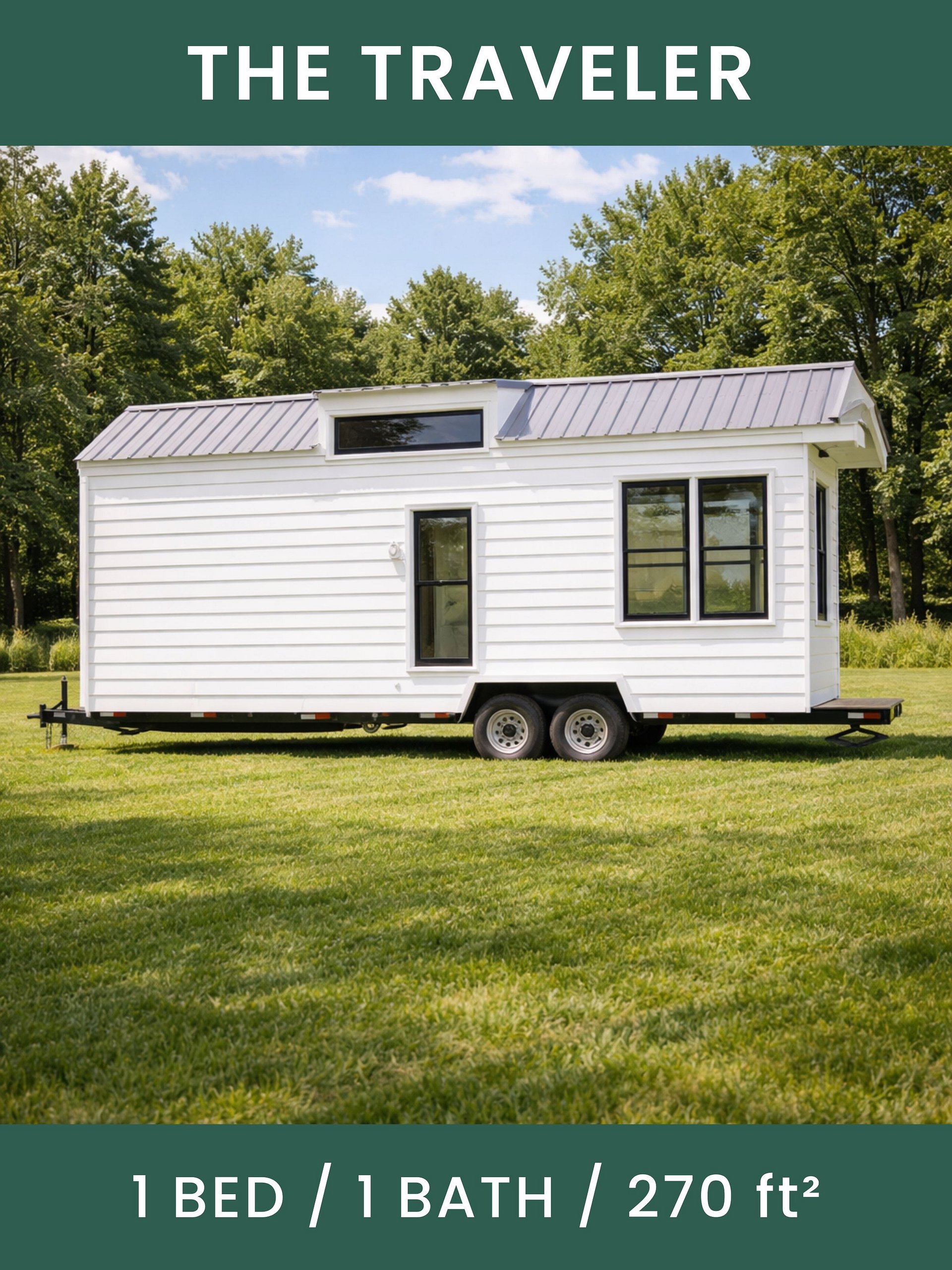 The Traveler Tiny House Blueprint Set (CAD File + Materials List) product image (1)
