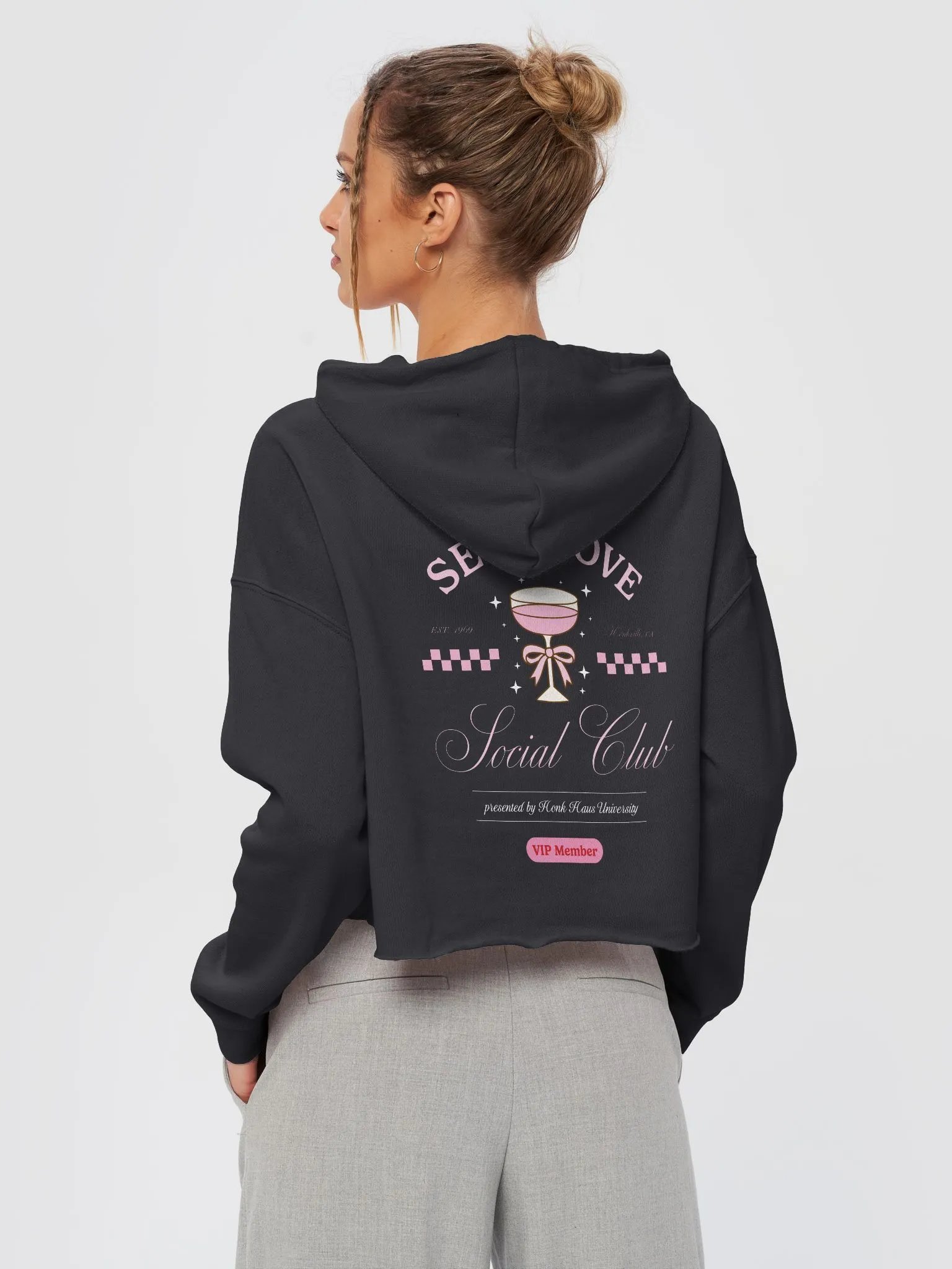 self love club printed cropped hoodie product image (5)