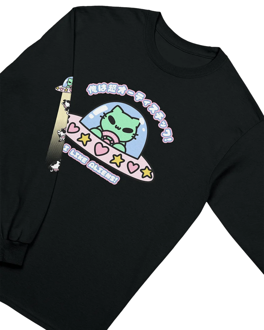 👽𝗜 𝗟𝗜𝗞𝗘 𝗔𝗟𝗜𝗘𝗡𝗦 longsleeves product image (2)