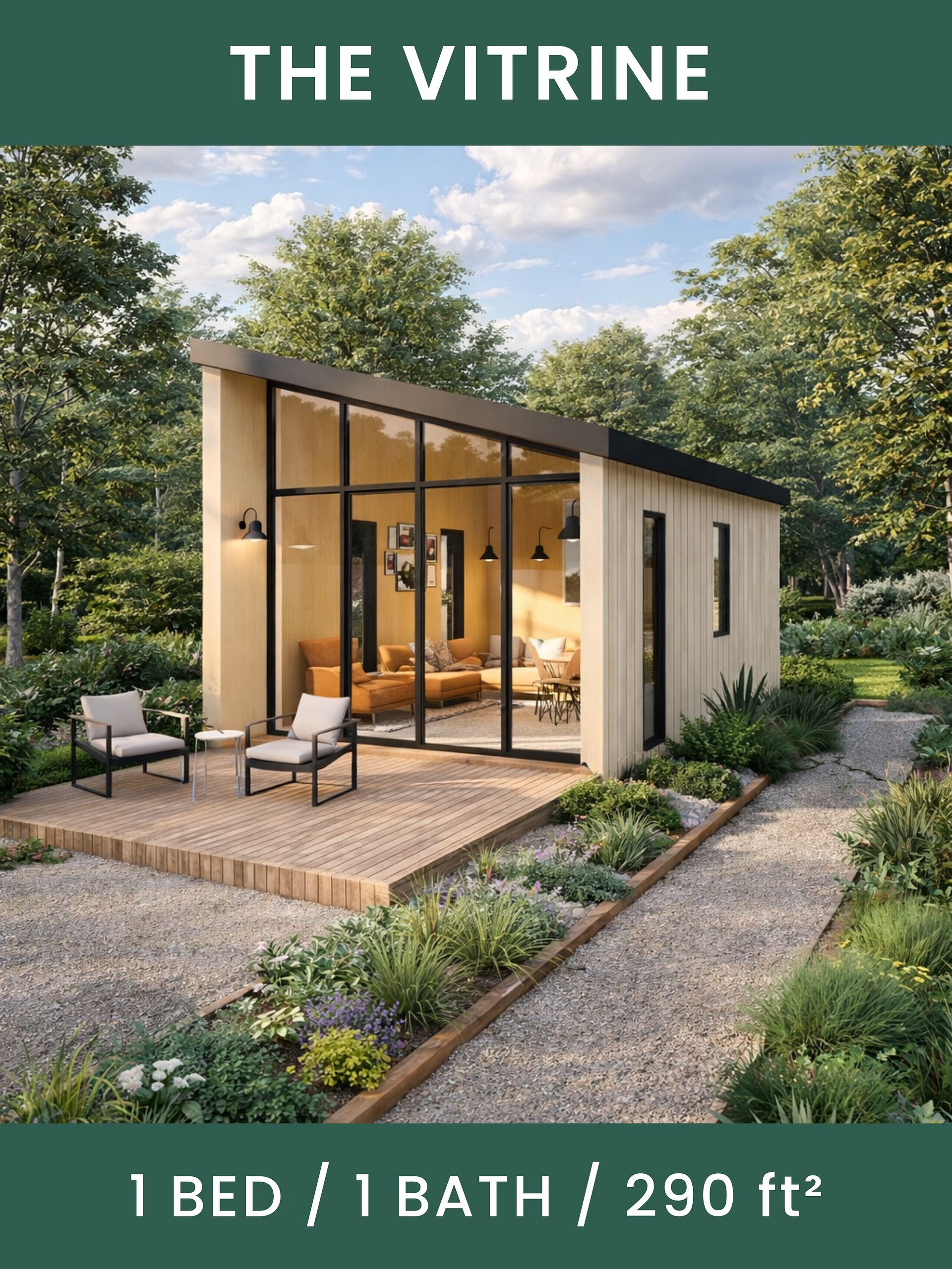 The Vitrine Tiny House Blueprint Set (CAD File + Materials List) product image (1)