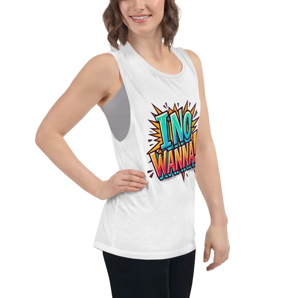 I NO WANNA WOMANS TANK product image (7)