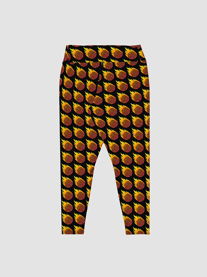 Comet Plus Size Leggings (Black) product image (2)