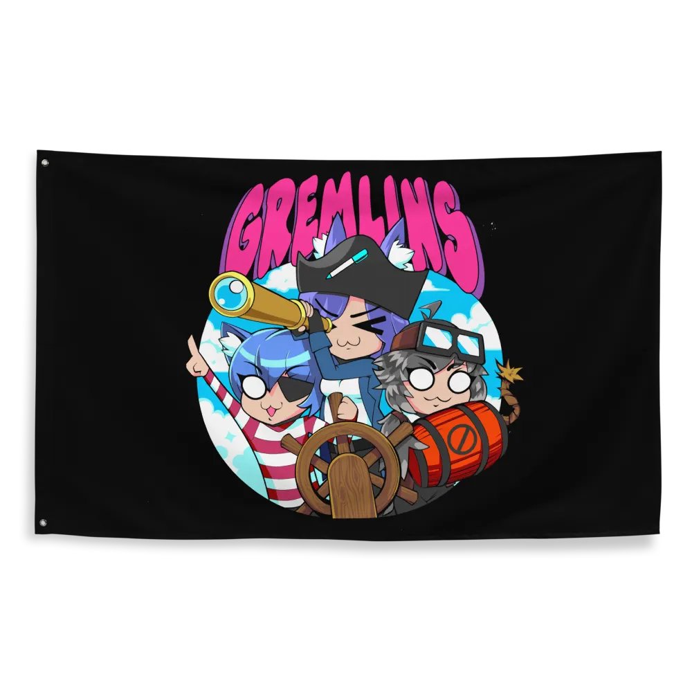 Gremlin Gang Flag product image (2)