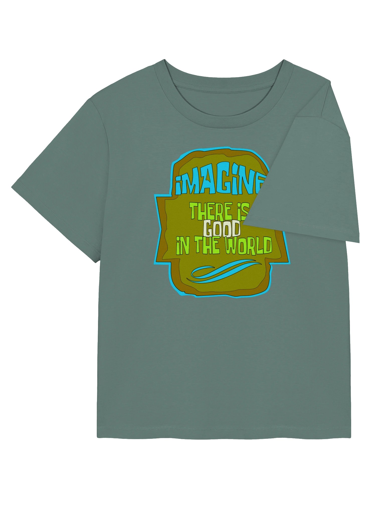 Imagine – Stanley/Stella Women’s Organic Ribbed Neck T-Shirt product image (4)