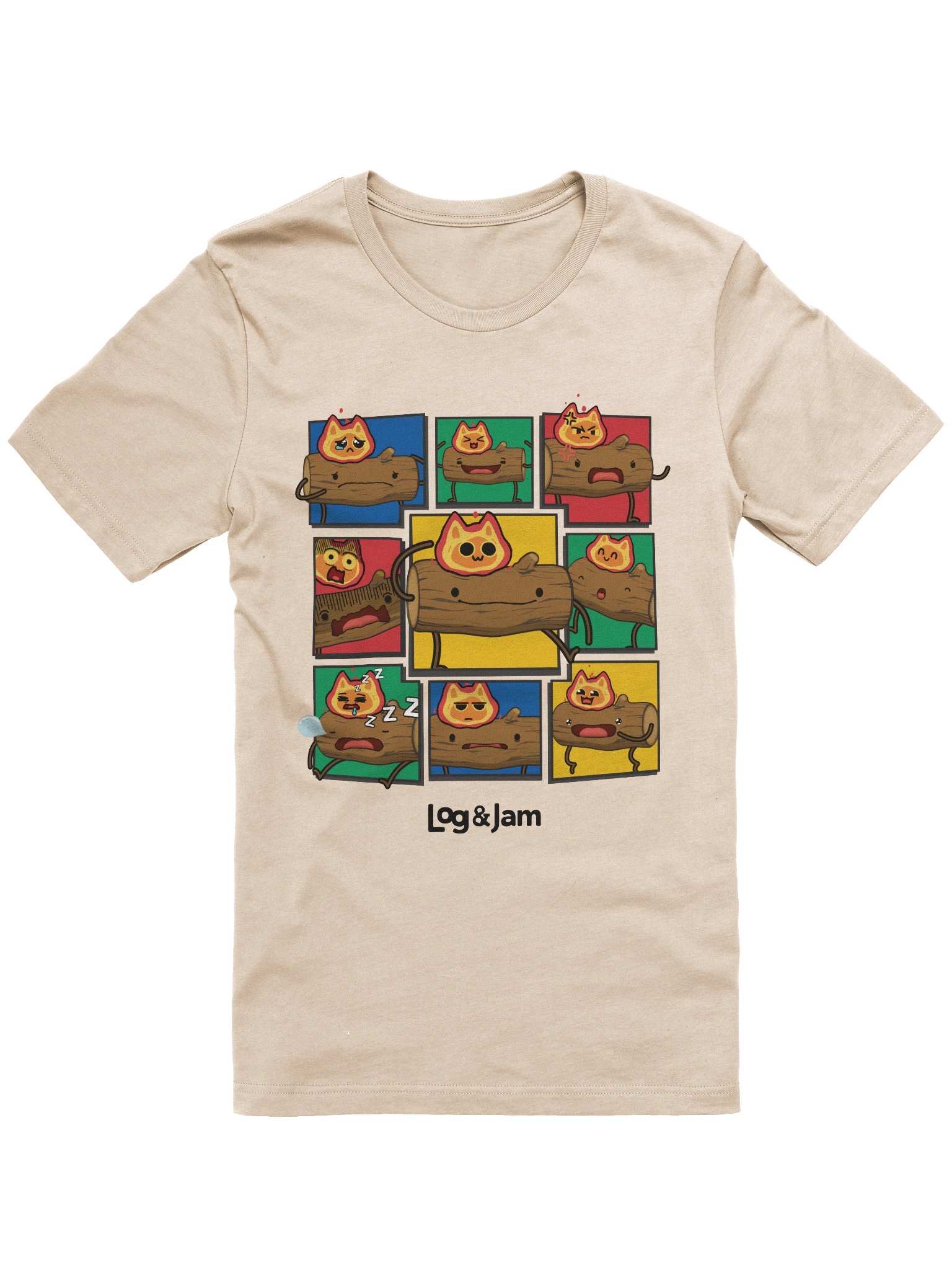Bunch of Feelings Adult T-Shirt: Log & Jam Edition product image (1)