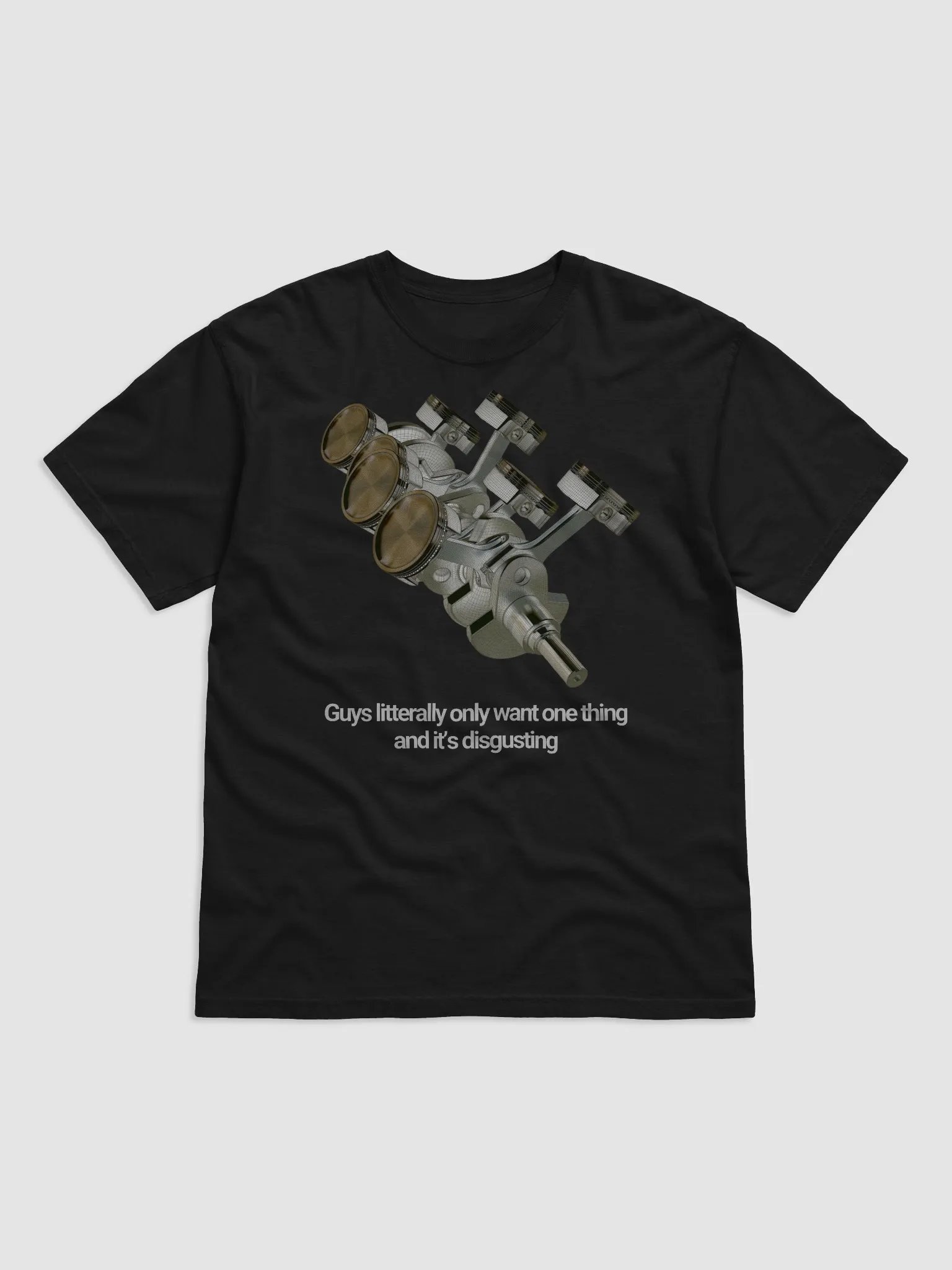 guys only want one thing t-shirt - 100% cotton product image (3)