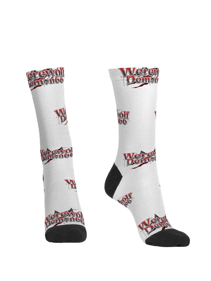 Werewolfdemon66 Logo Socks product image (2)