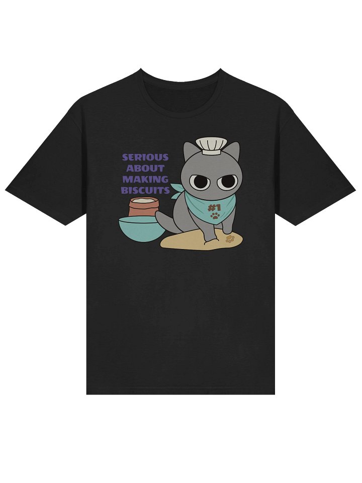 Biscuit Cat - Unisex Adult Super Soft Lightweight T-shirt product image (1)