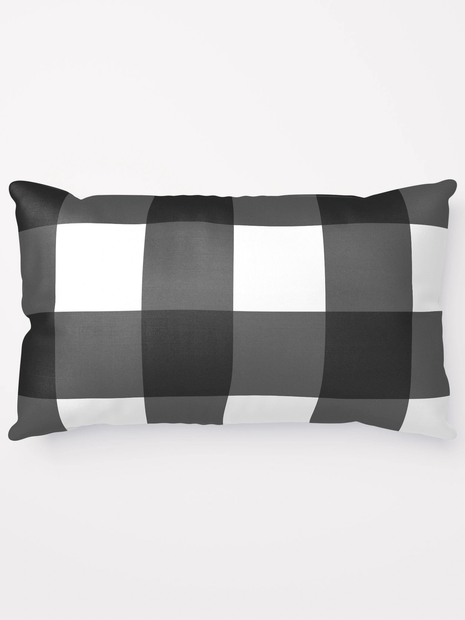 Monochrome Checkerboard Dream Pillow product image (14)