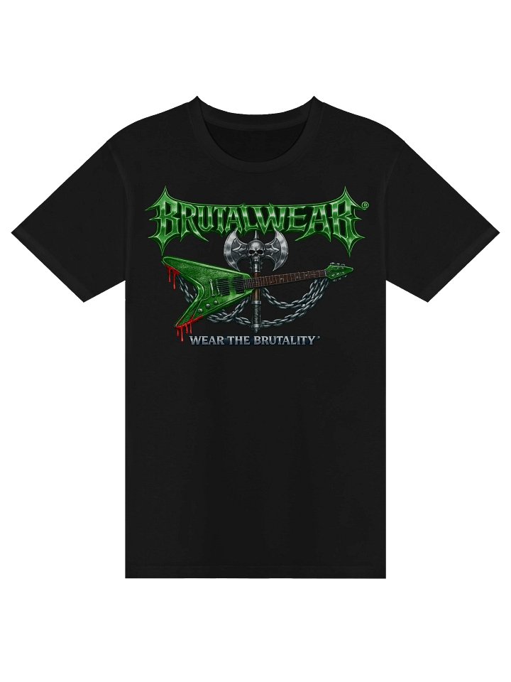 BrutalWear AxeX2 Front / BrutalWear Medieval Fantasy Art Graphic Design. product image (1)