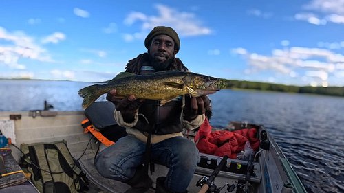 Any day I catch a nice walleye I’m a happy man 😂,

Was cruising the banks just casting and retrieving since they were activel...