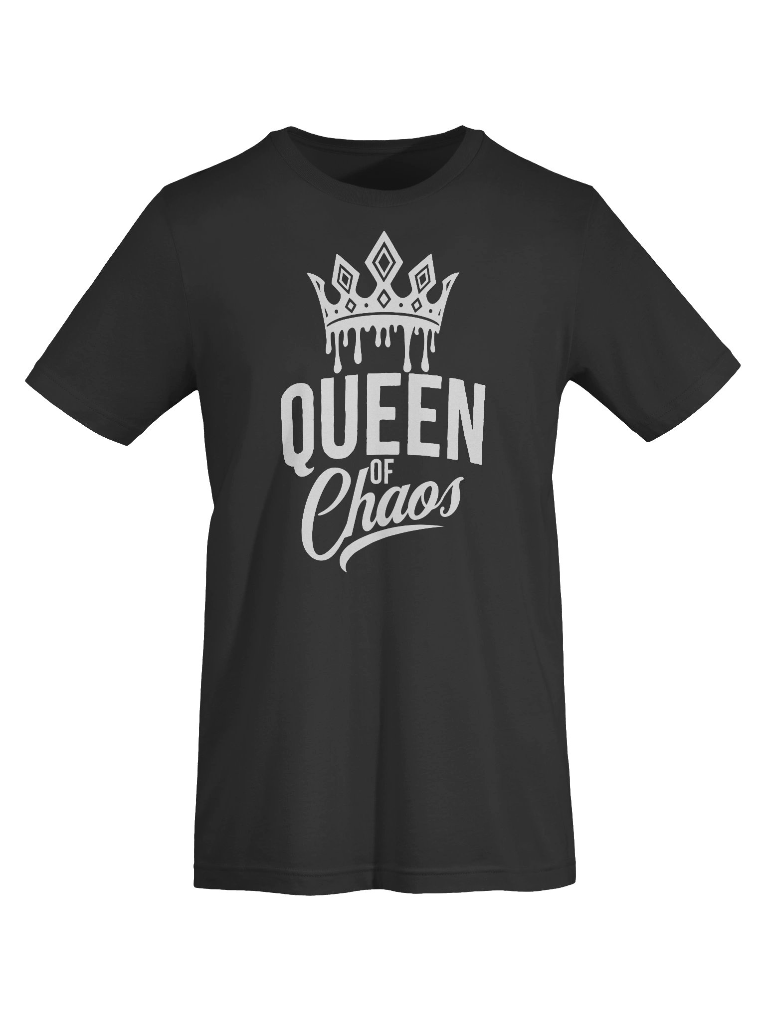 Queen of Chaos Tshirt - White Text product image (7)