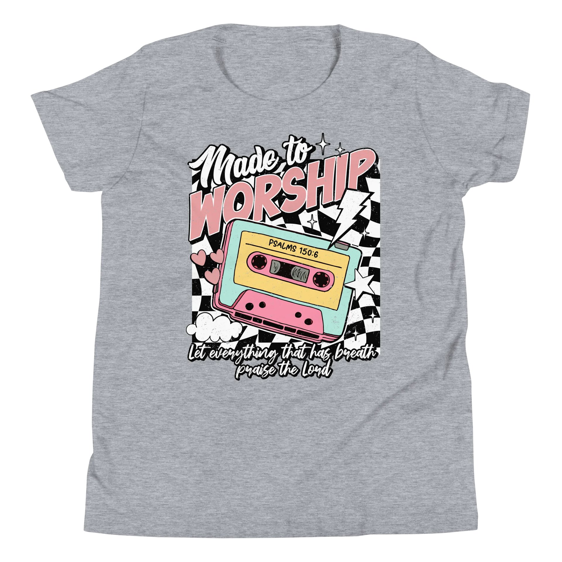 Made to Worship Retro Youth Tee product image (1)