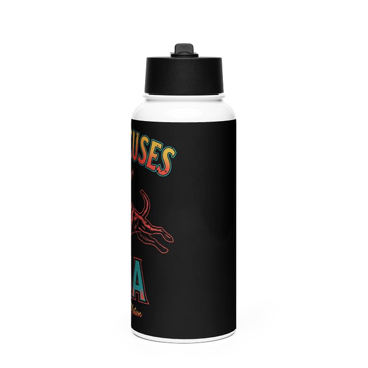 PSA No Excuses - Stainless Steel Straw Bottle product image (2)