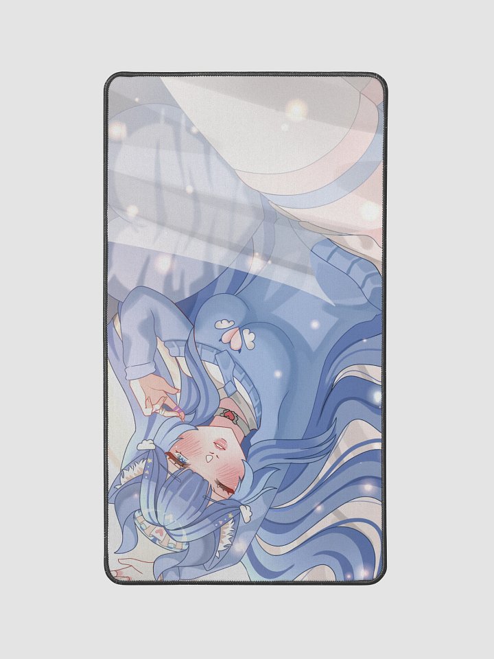 Dreamy Blue Amoura Desk Mat Full product image (1)
