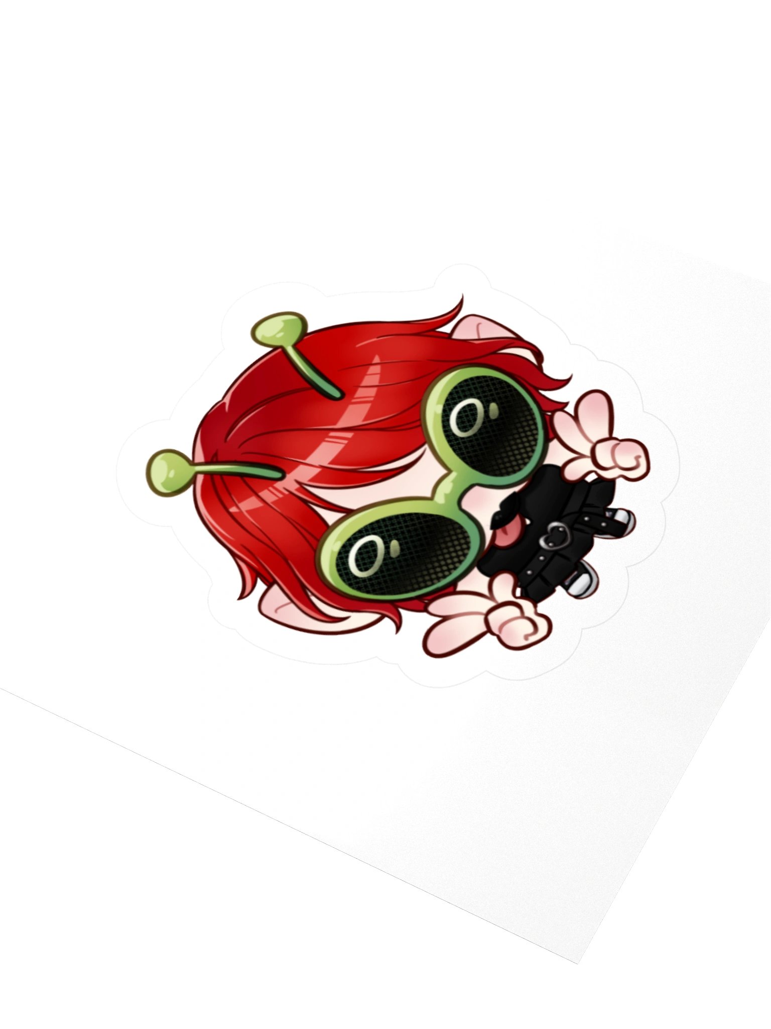 Glorpi Alien Sampire sticker product image (10)