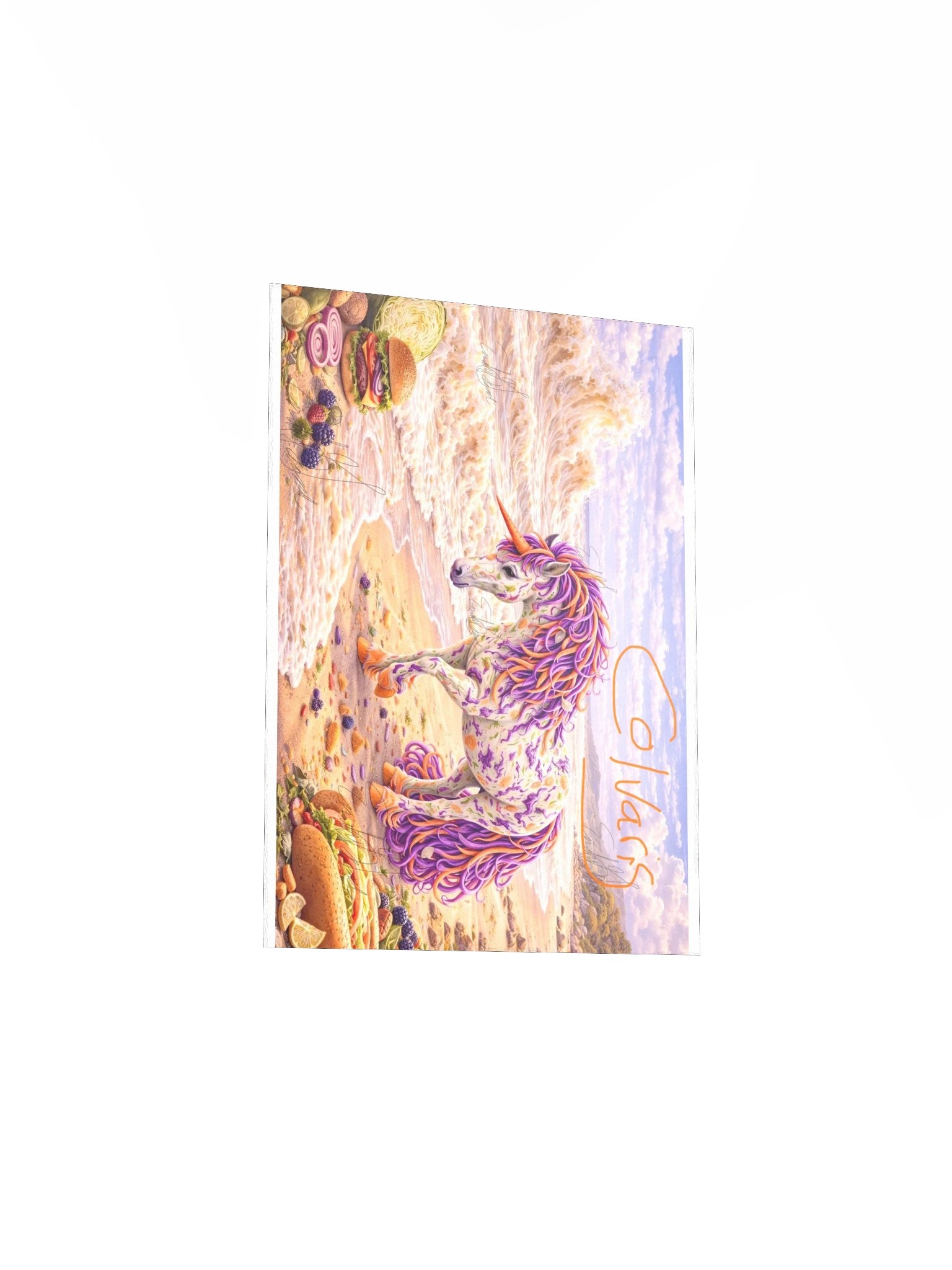 Colvaris — Foodie Unicorn Poster product image (3)