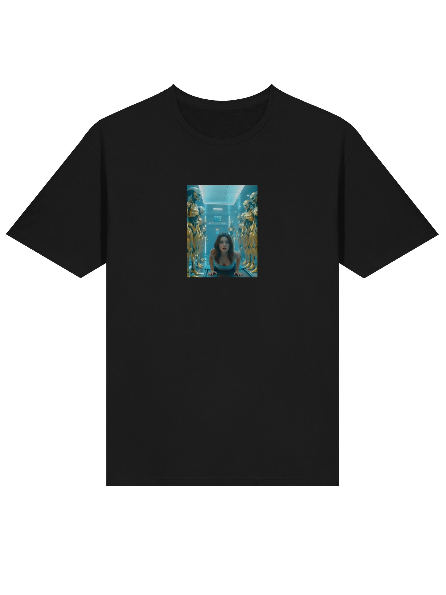 Futuristic Alien Abduction T-Shirt product image (3)