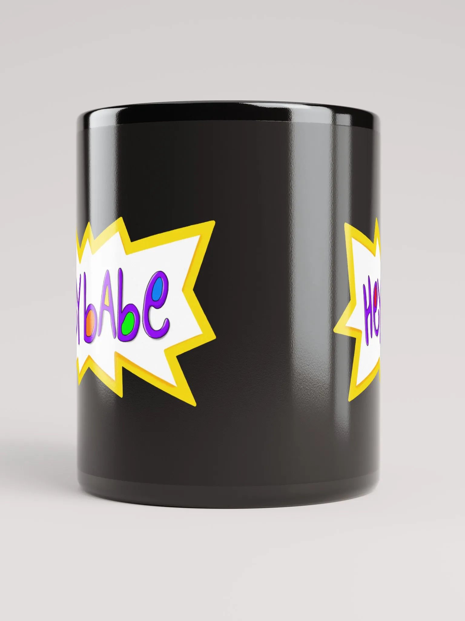 Hey Babe - Black Mug product image (4)