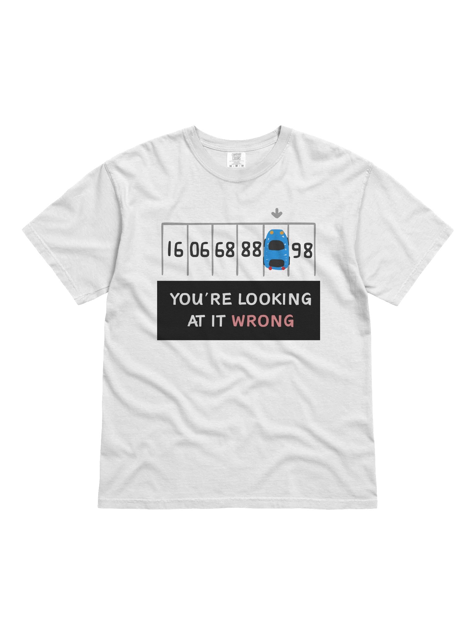 Dino 101 Math T-Shirt (Parking Lot) product image (7)