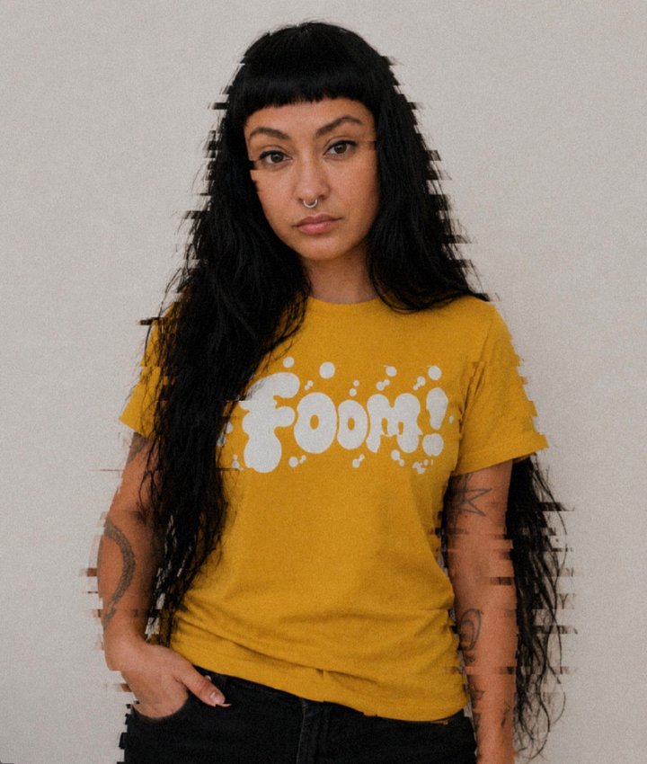 FOOM! Bubbly Mustard Graphic Tee product image (1)