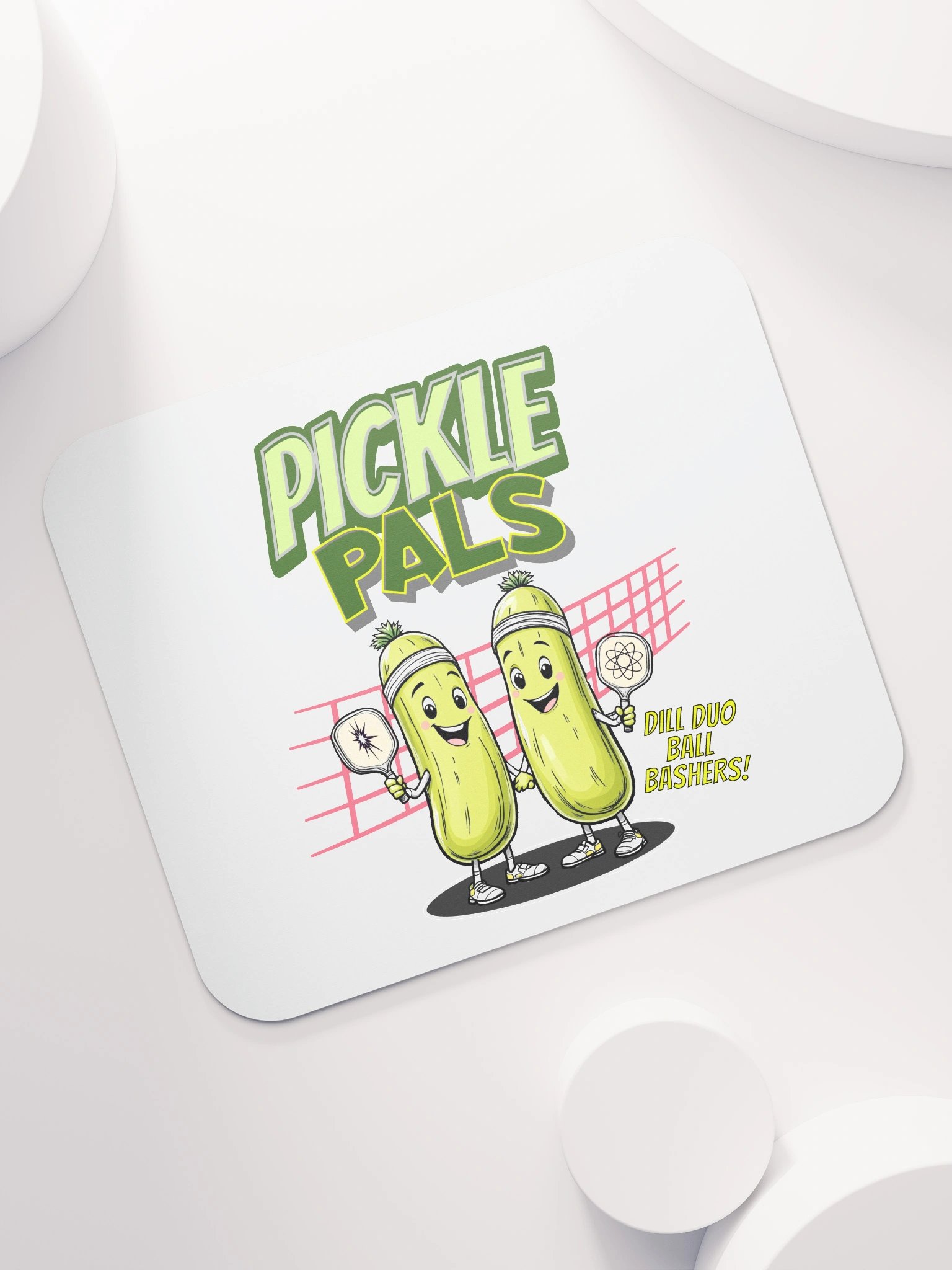 Pickleball Pals Dill Duo Ball Bashers Mouse Pad product image (7)