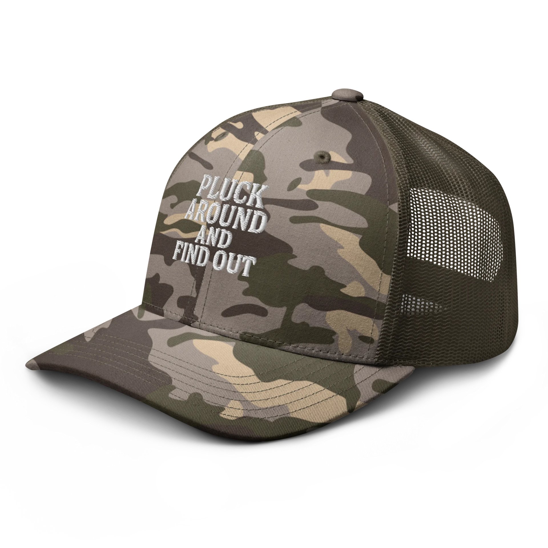 Pluck Around Camo Hat product image (4)