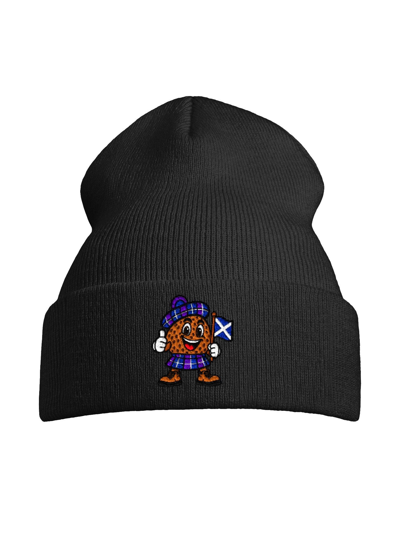 Mr Haggis Thumbs-Up Cuffed Beanie product image (47)