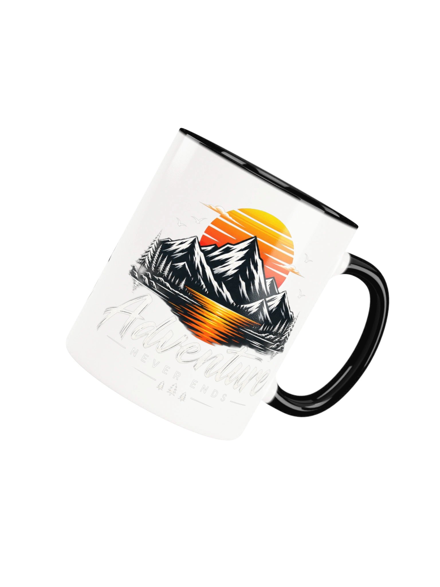 Mountain Sunset Mug – Japanese Inspired Adventure Coffee Cup for Nature Lovers product image (31)