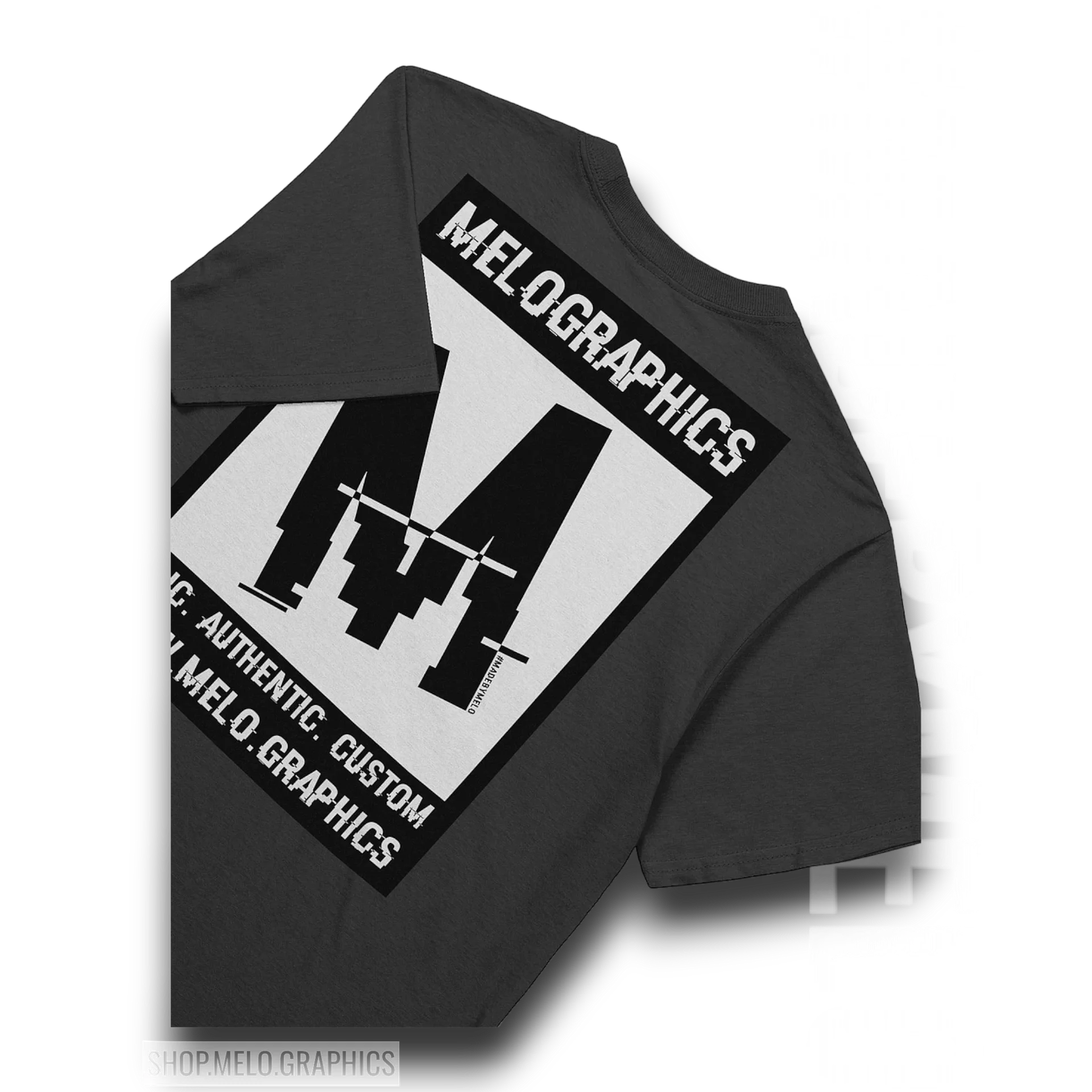 #MeloCrew Vibes: Duotone - Basic T-Shirt | #MadeByMELO product image (4)