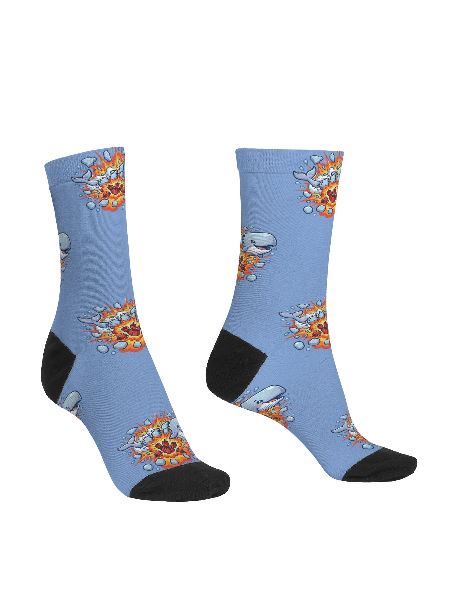 Explosive Whale Socks product image (3)