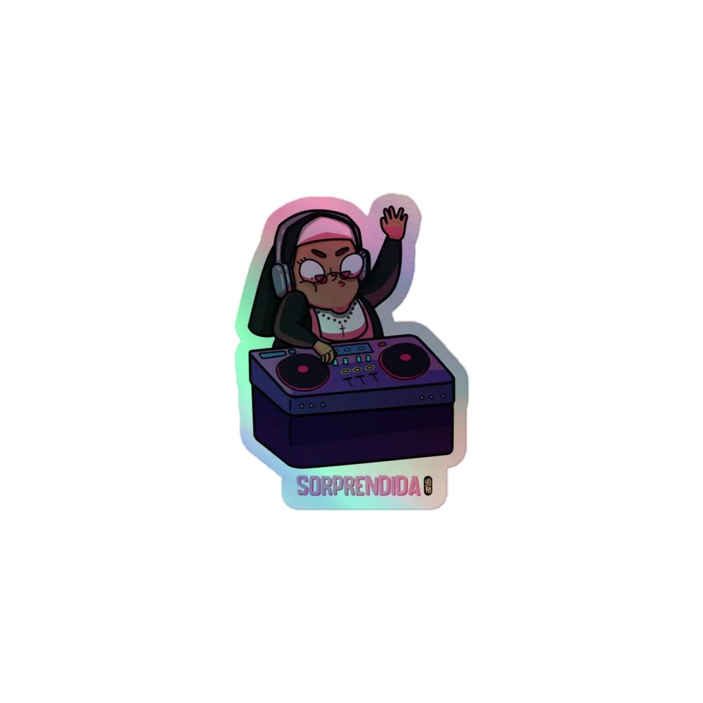 Sorprendida - Sticker (Holographic Kiss Cut) product image (1)